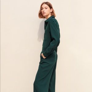 Artizia Perle Long-sleeve Wide-leg Jumpsuit